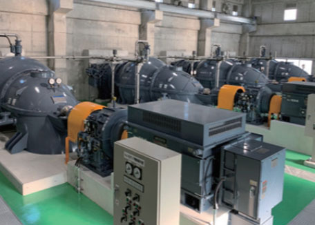 八代中央排水機場 横軸斜流ポンプ HZGM型