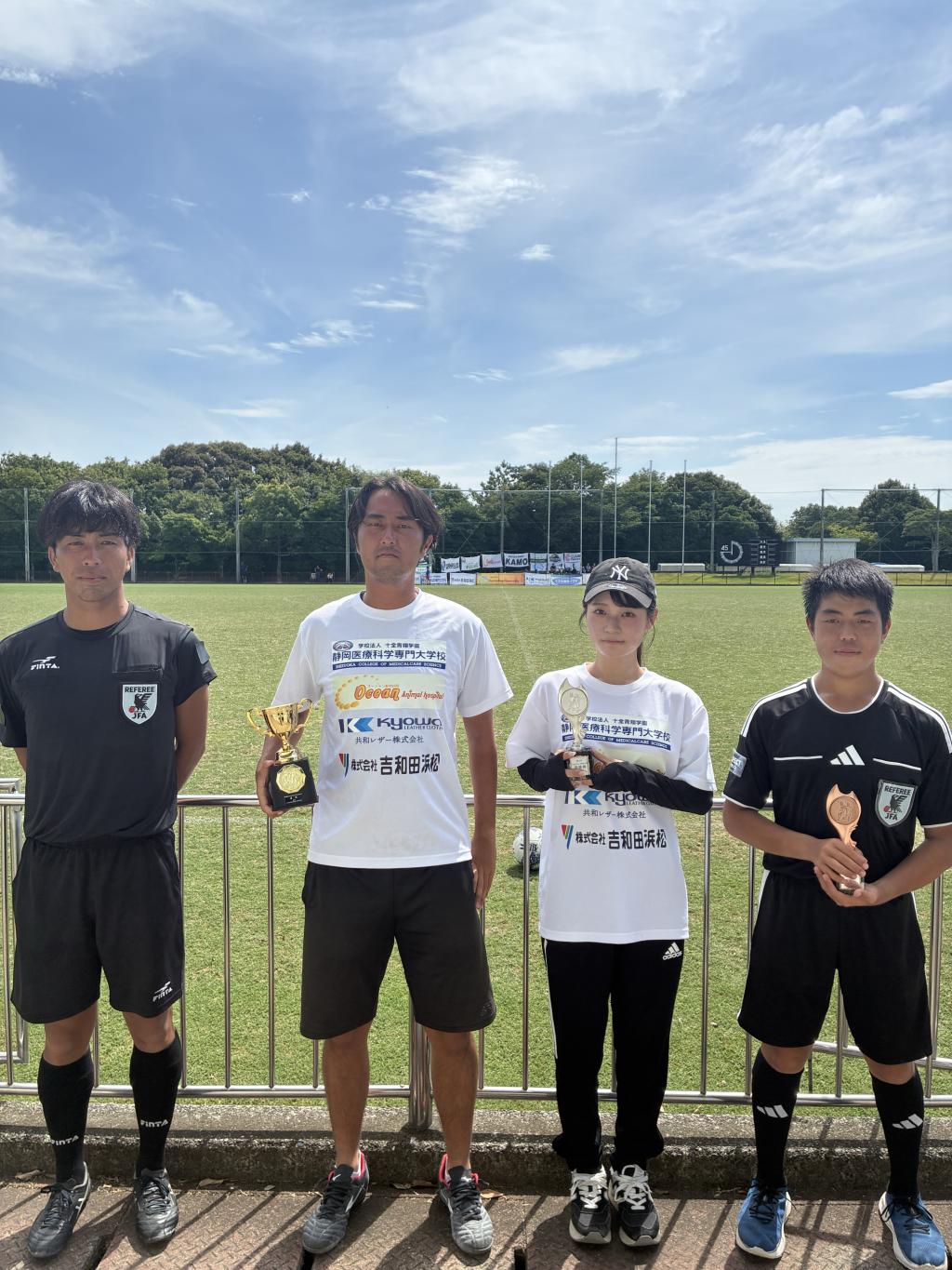 高校サッカー全国大会「第3回 Connecting Community杯（CC杯）」を応援しました！